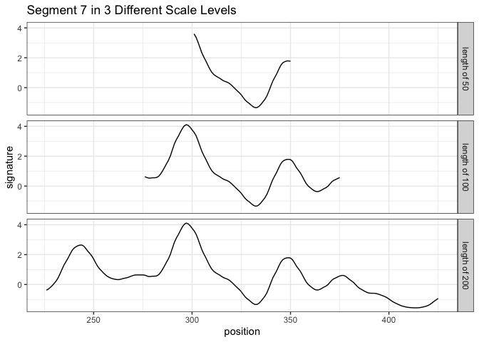 Multi Segment Lengths Strategy - increasing the segment length could decrease the number of false positive peaks in ccf curves